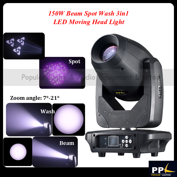150W LED Zoom Spot Moving Head Light