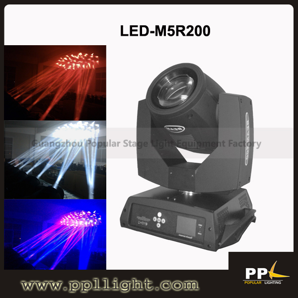 5R 200W Beam Moving Head Light with Touch Screen